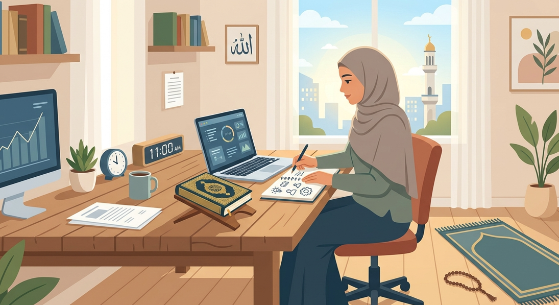Menjadi Muslim yang Produktif Tanpa Melupakan Ibadah